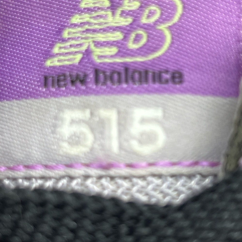 Size 5 New Balance 515 Purple and gray - Picture 5 of 6